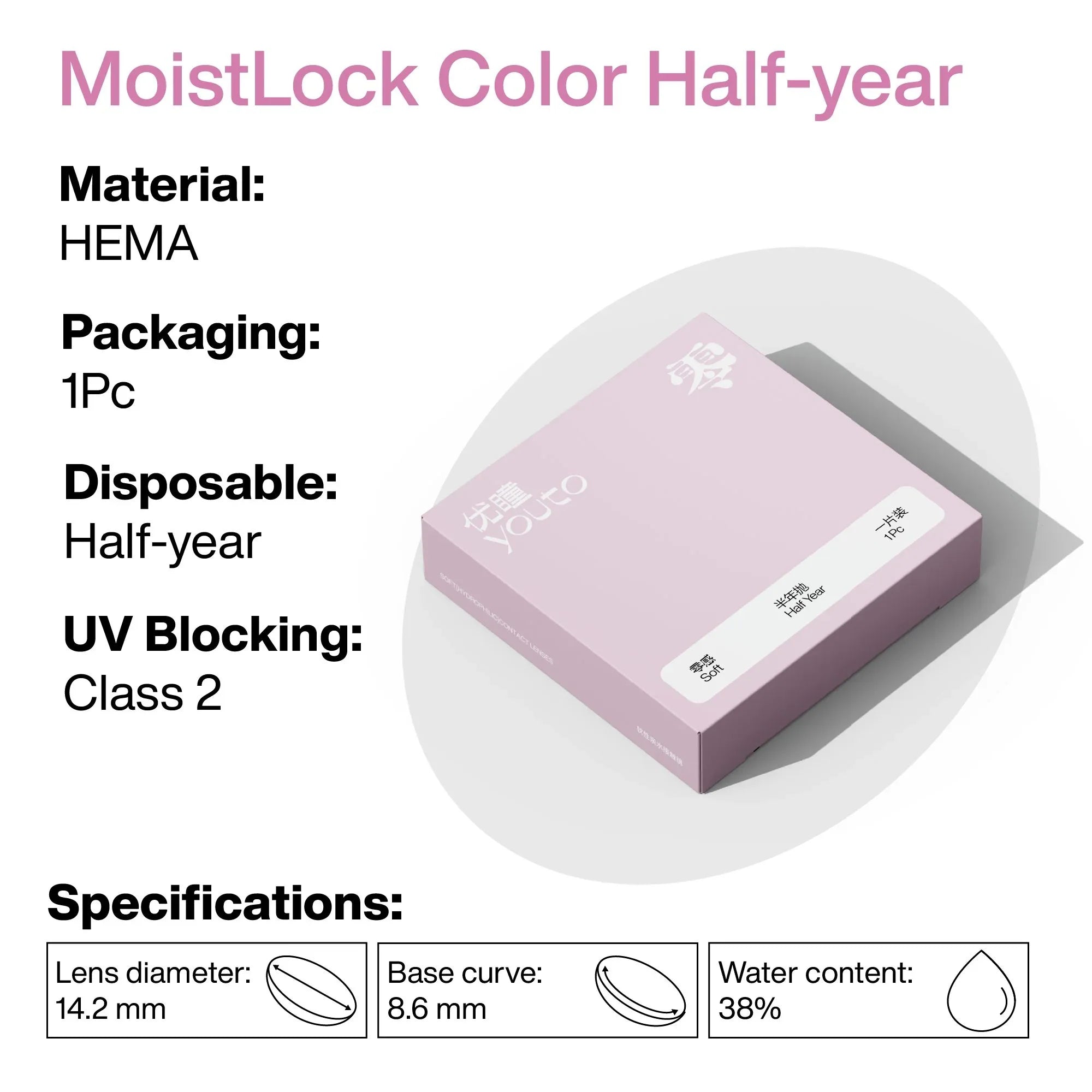 MoistLock Color 6-Month - Youto Shop