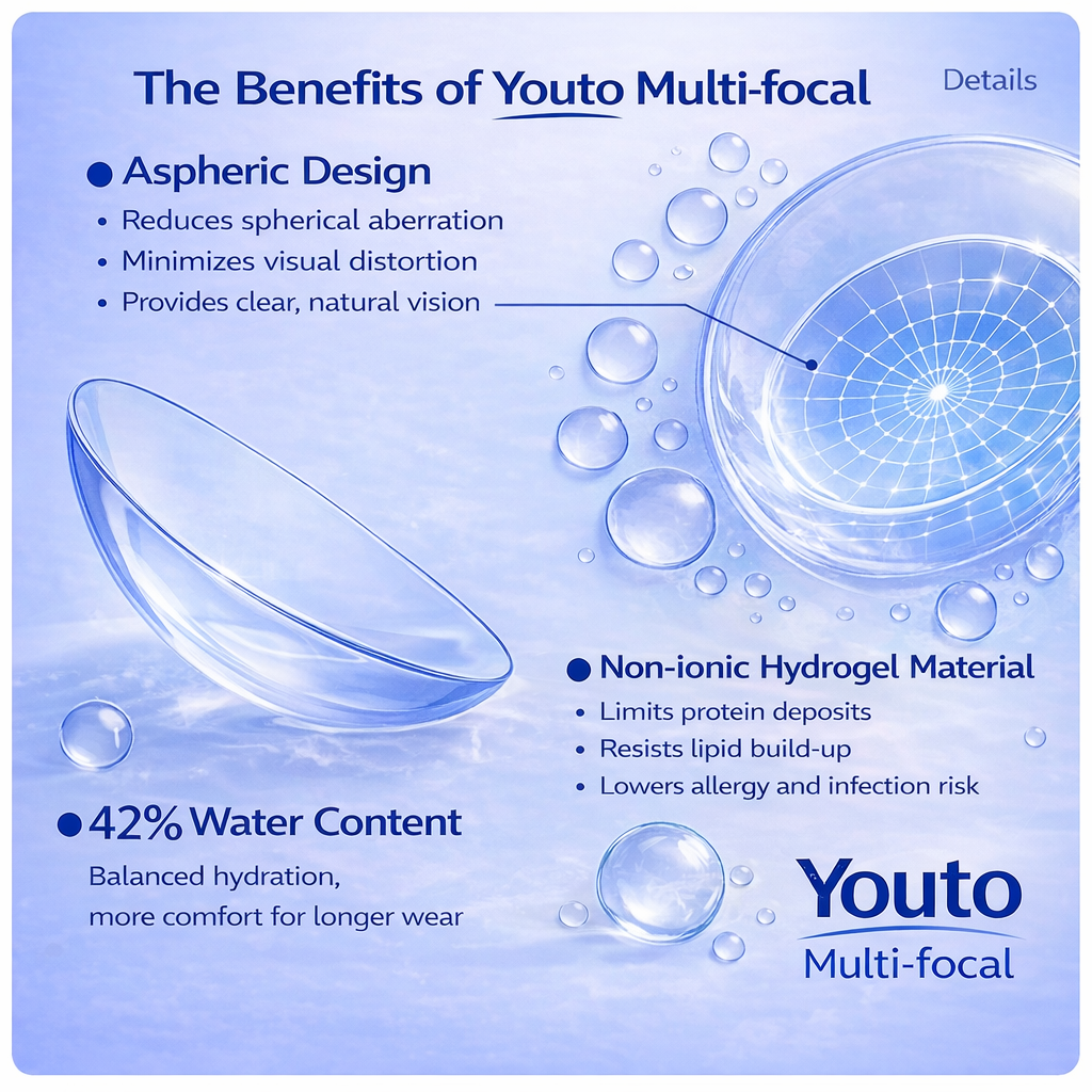 Multi-focal 6-Month (2 pairs)