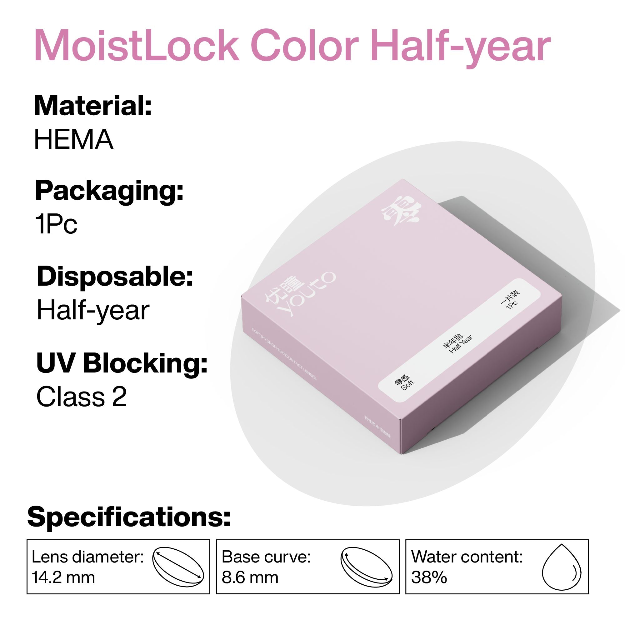 MoistLock Color 6-Month