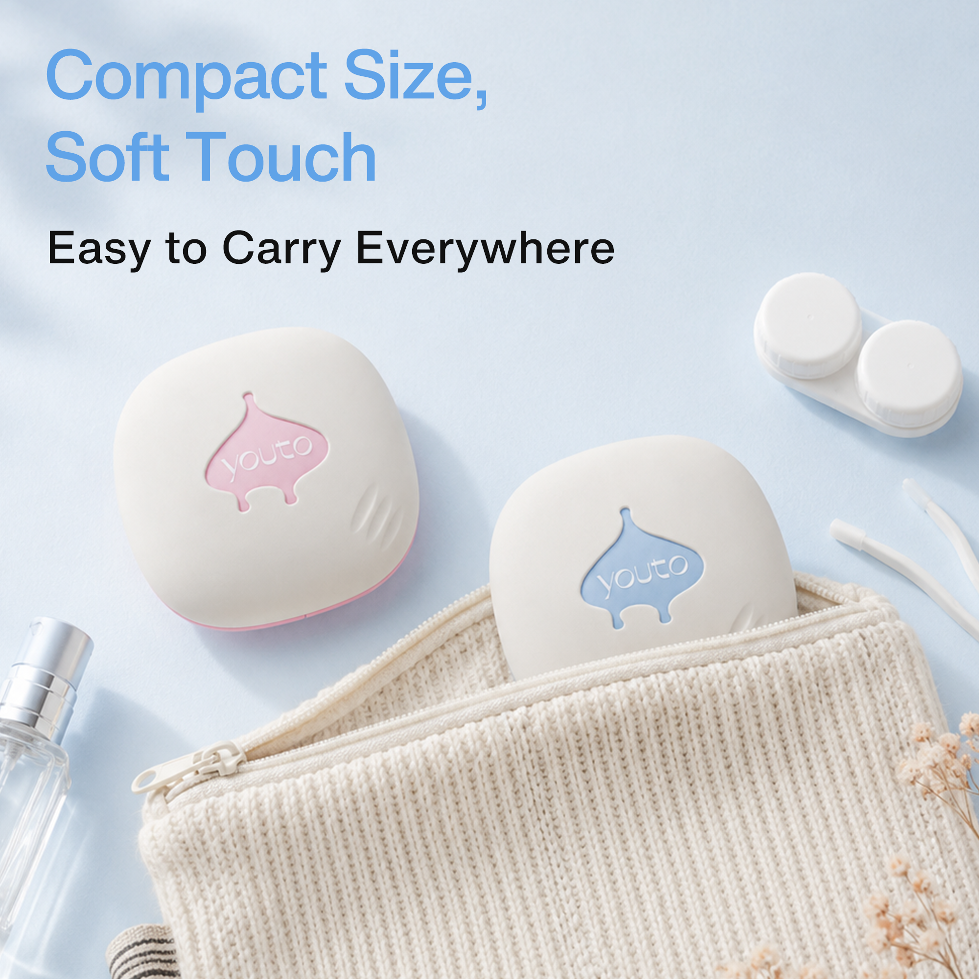 【Rechargeable】Sonicpure Contact Lens Cleaner